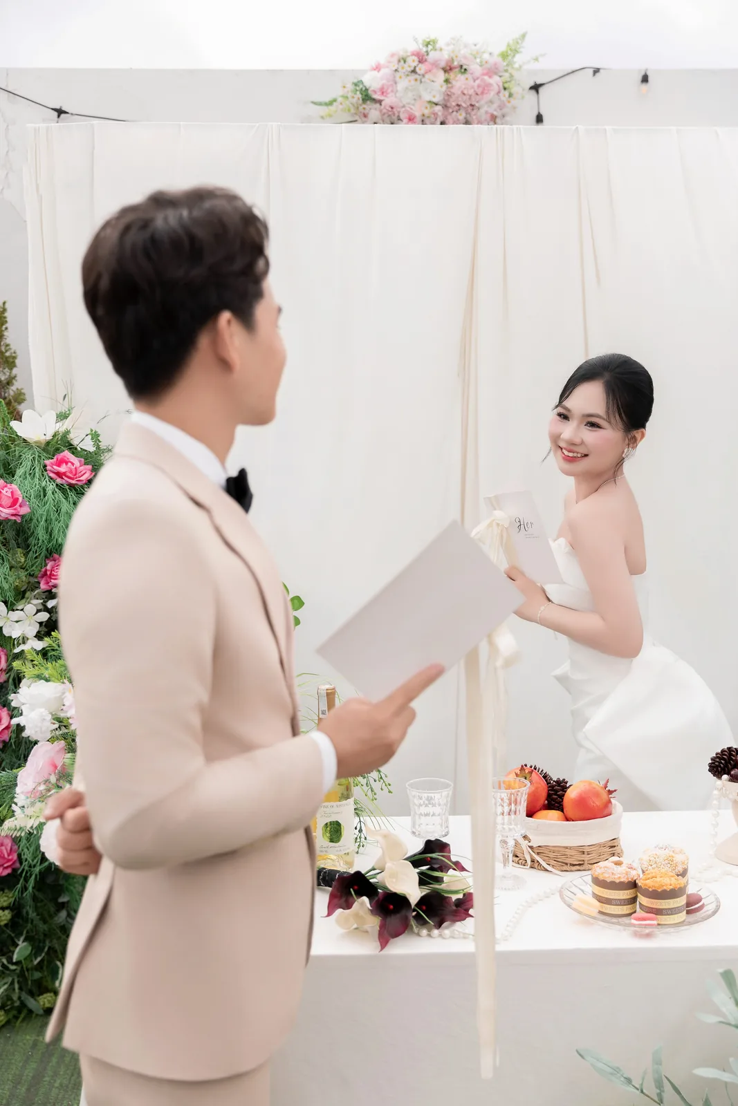 Ảnh cưới của Trà My và Văn Tân