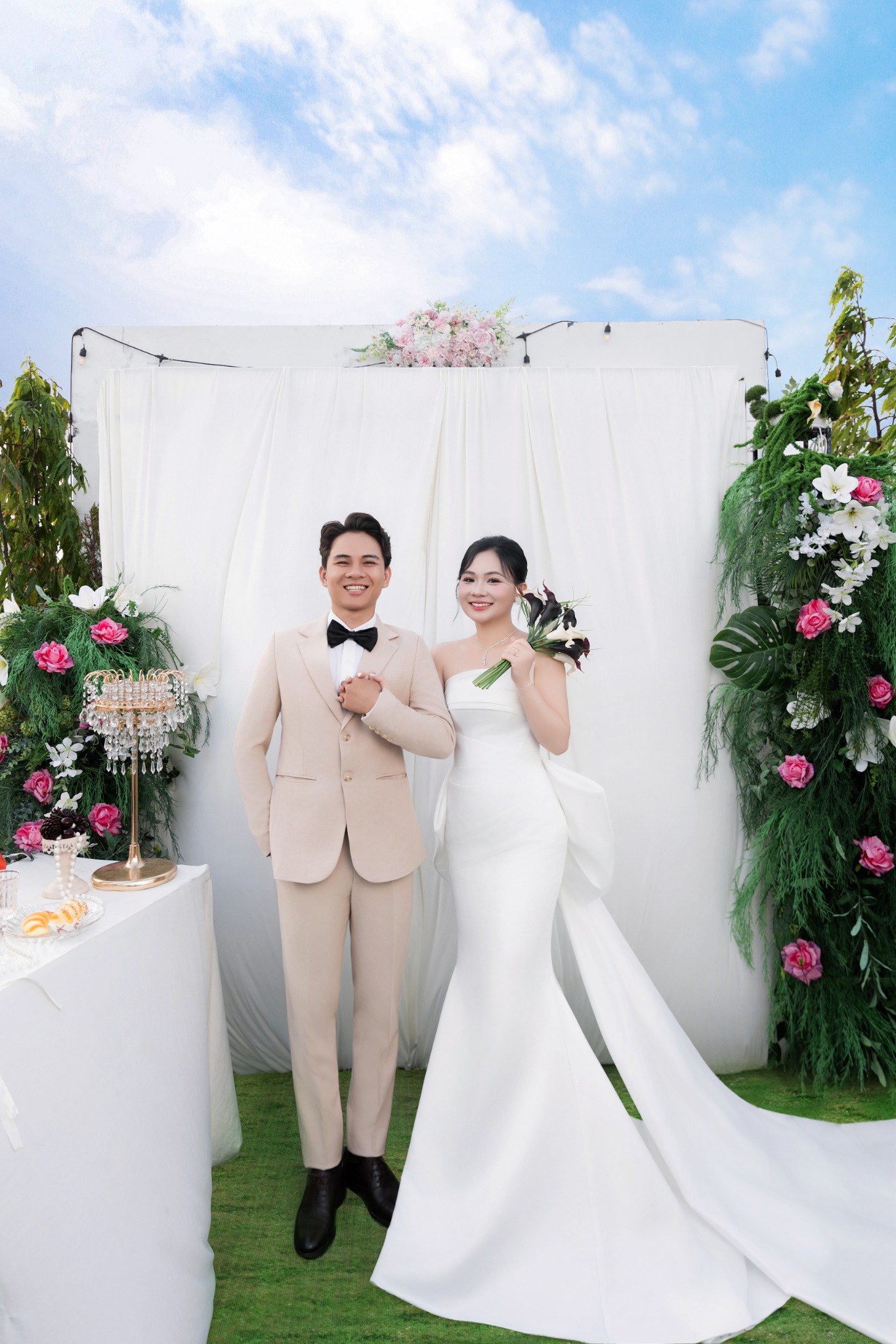 Ảnh cưới của Trà My và Văn Tân