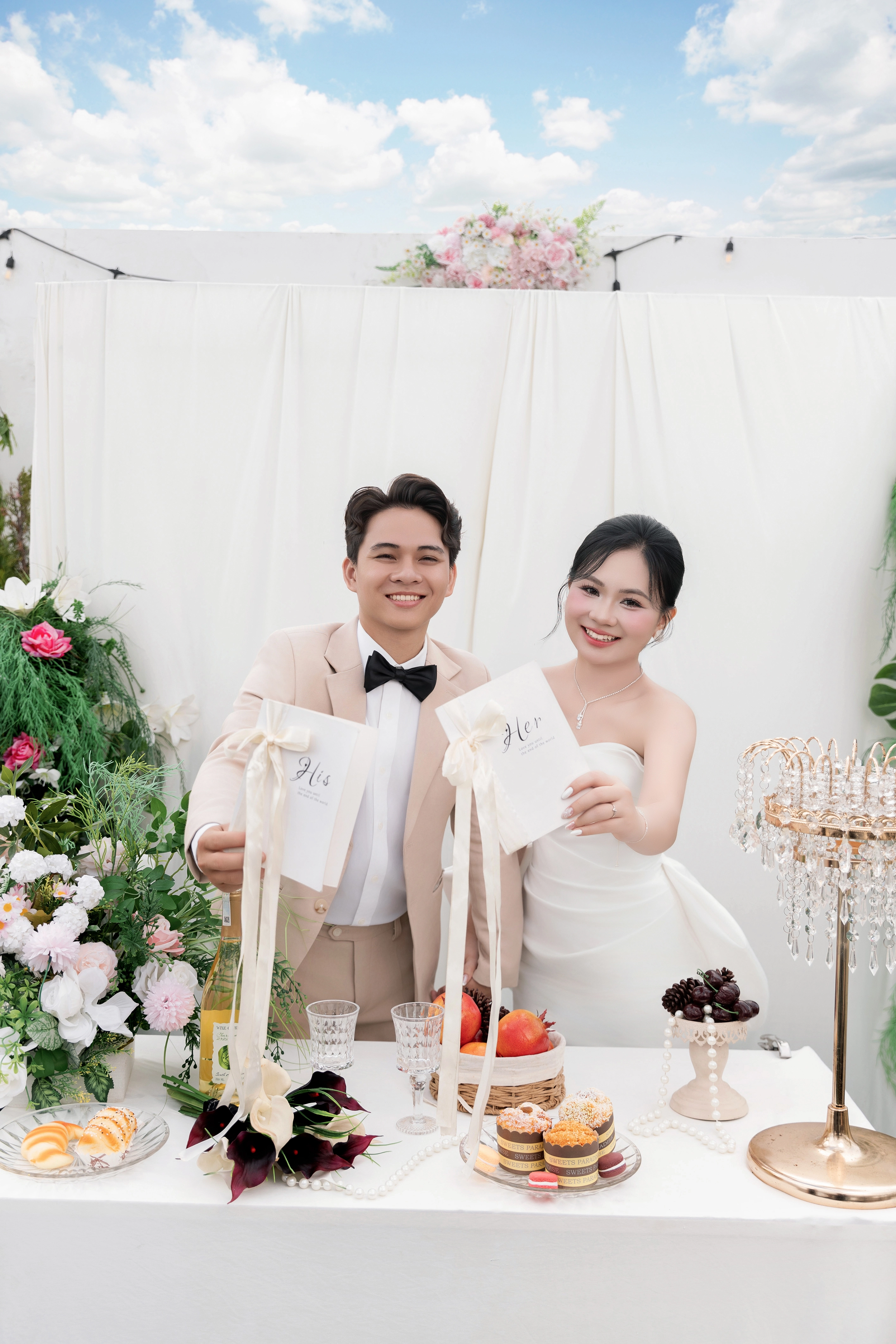 Ảnh cưới Trà My và Văn Tân